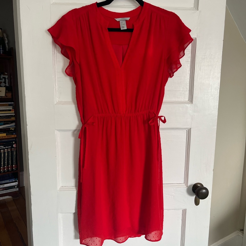H&M red dress